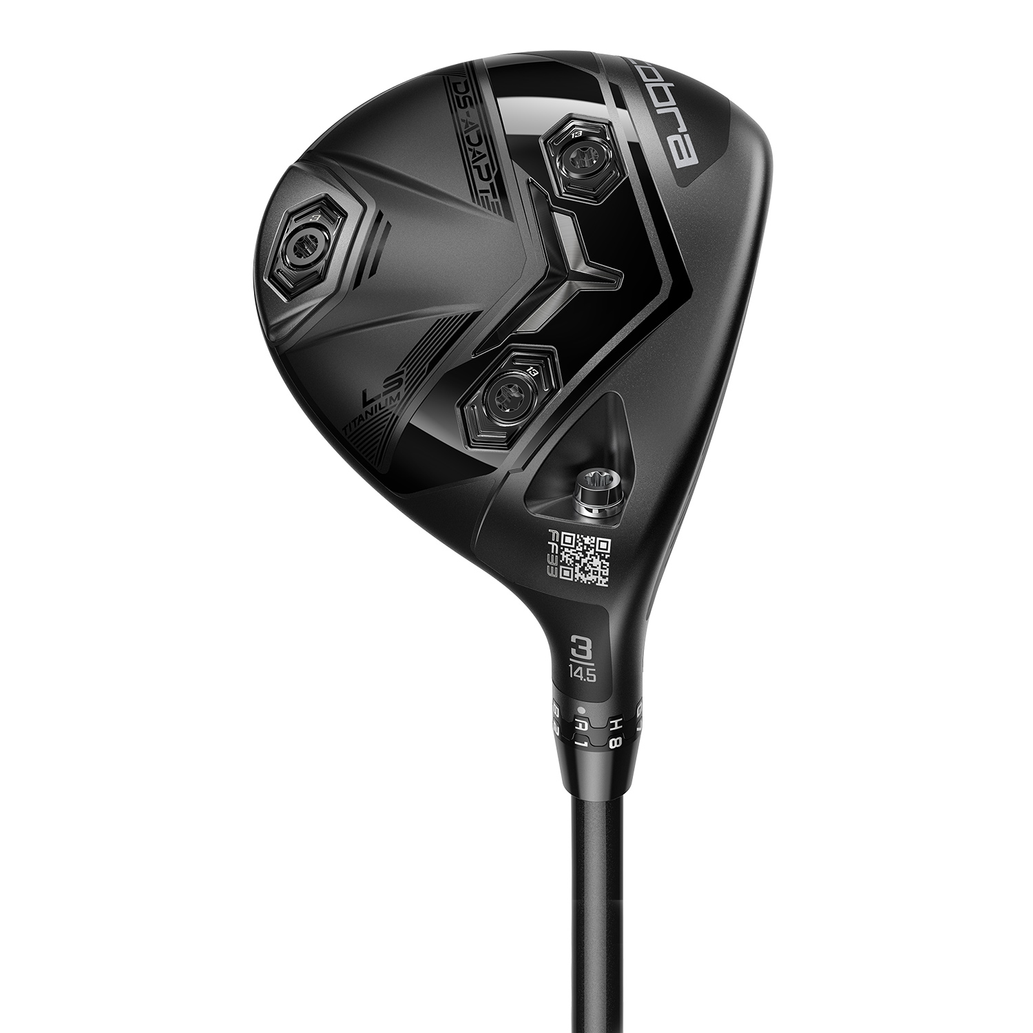 Cobra Ds-Adapt Ls: Black Lh TT DENALI BLACK Stiff FW3 14.5