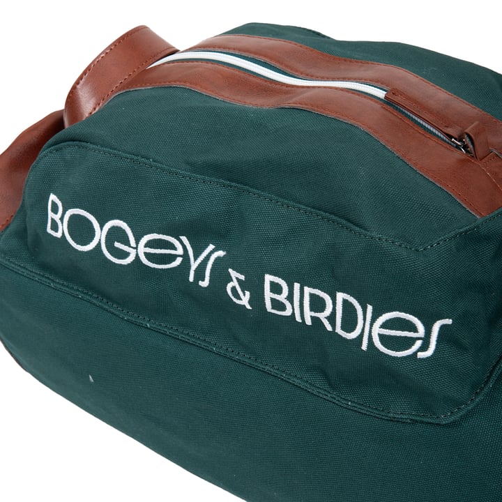 Vintage Sunday Carry Bag Grön Vit Bogeys & Birdies