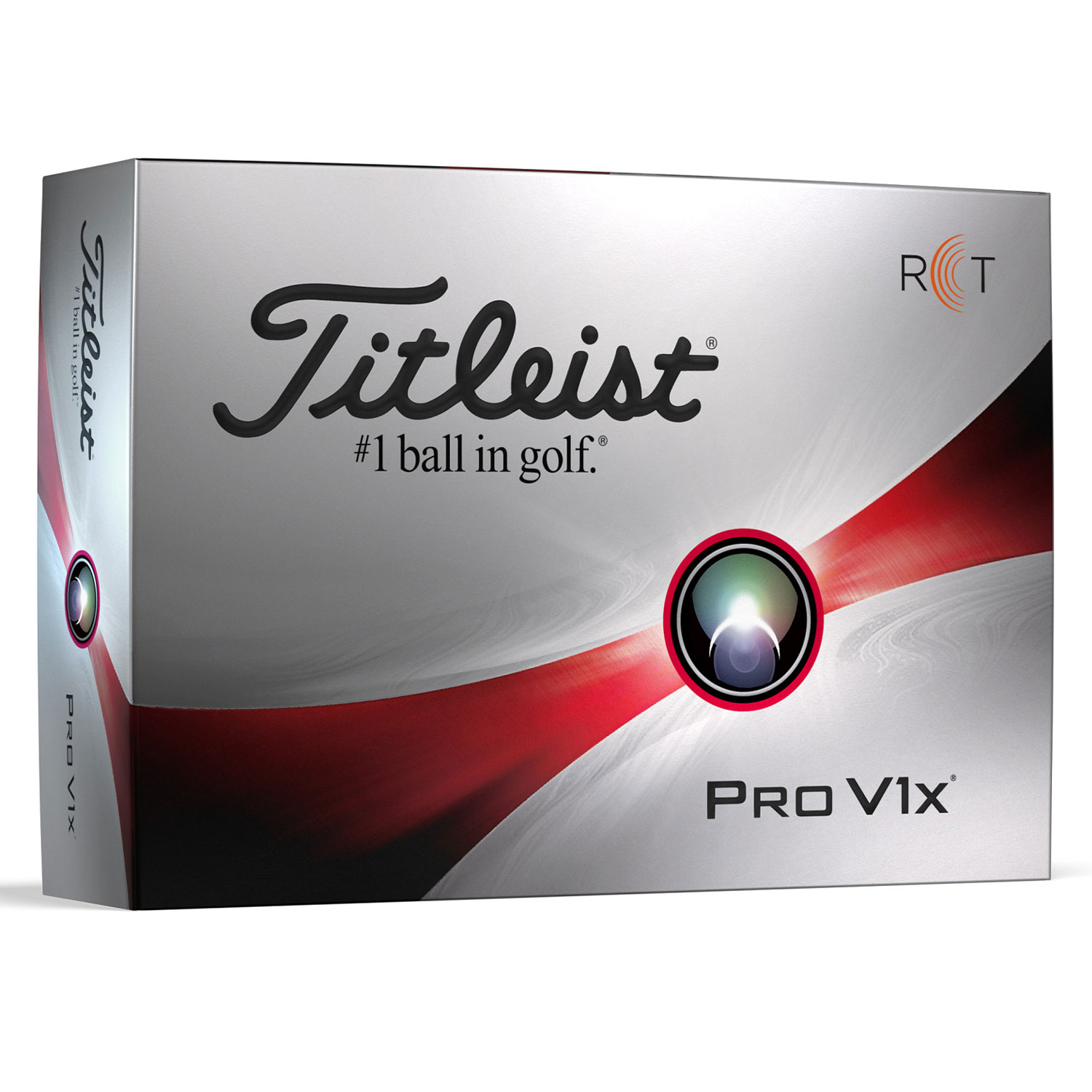 Titleist Pro V1x RCT Hvit