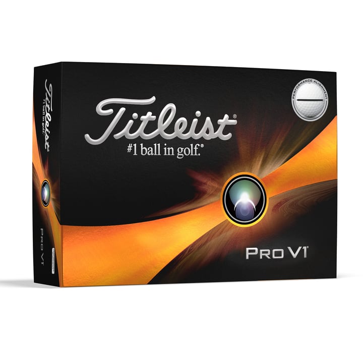 Pro V1 Perf Align Hvid Titleist