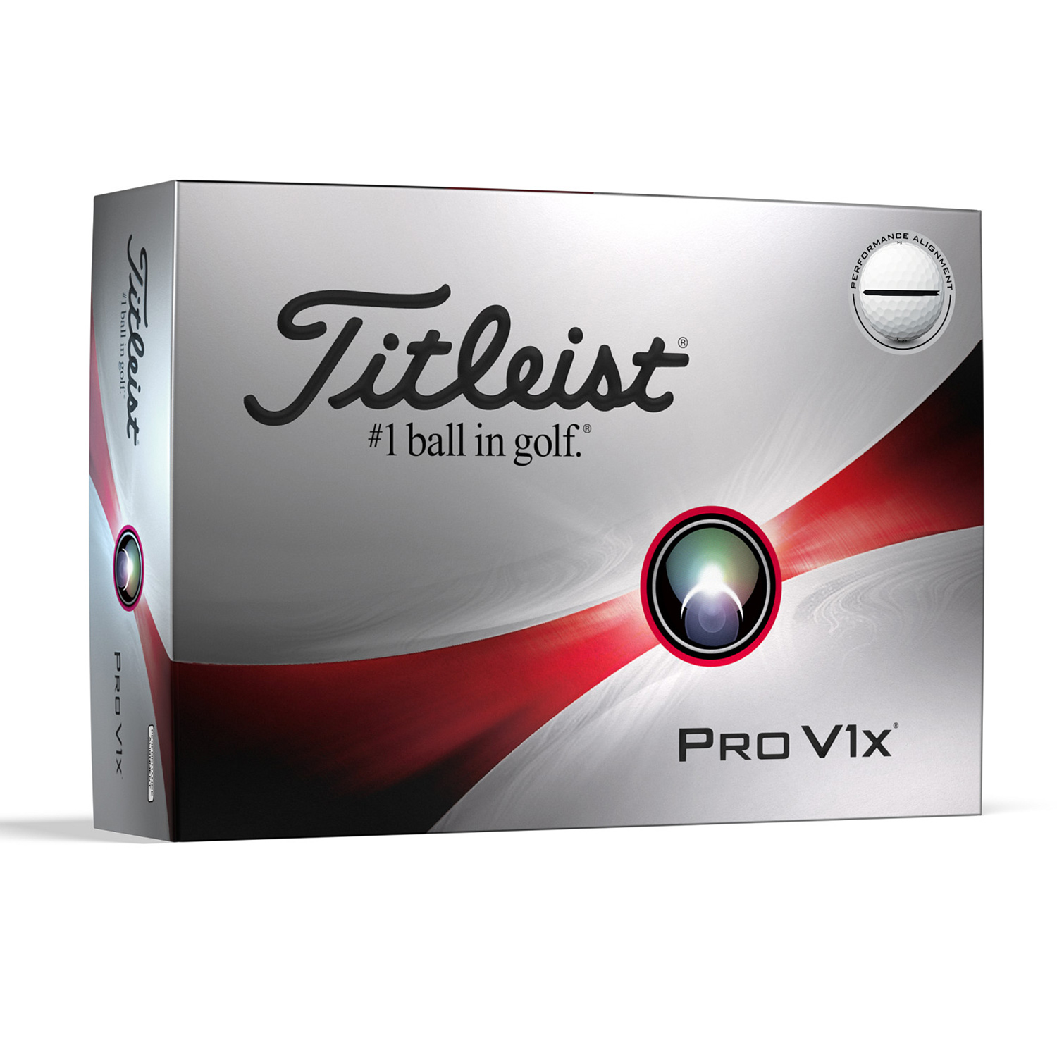 Pro V1 X Perf Align: White_Black