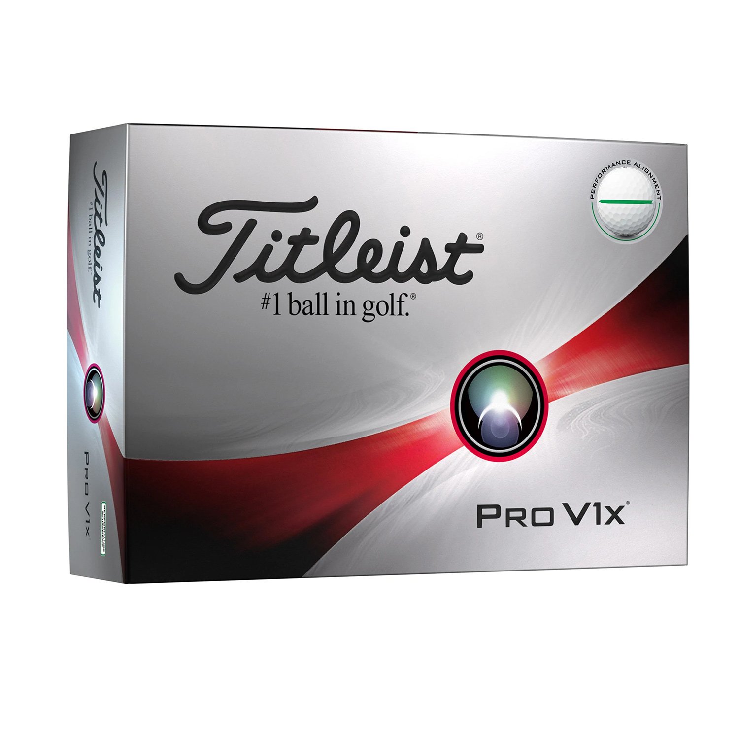 Pro V1 X Perf Align Hvit