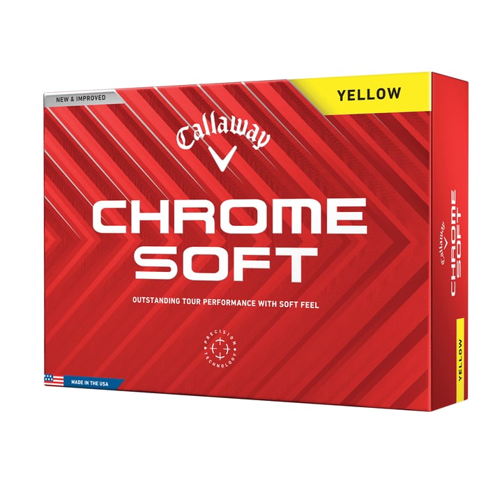 Chrome Soft 24 Gelb Callaway