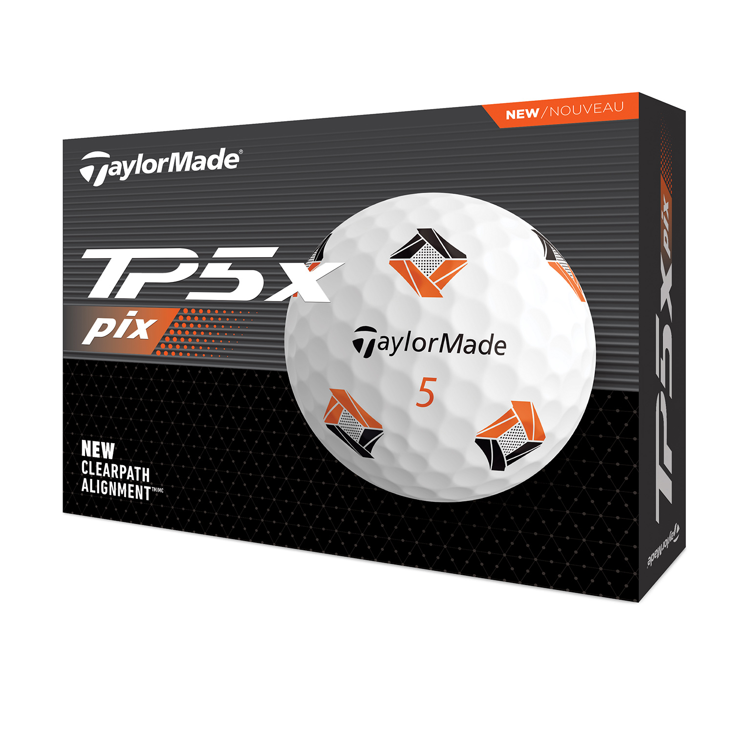 TaylorMade TP5X Pix Hvit