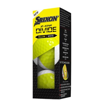 ZS9 Divide Vit Gul Srixon