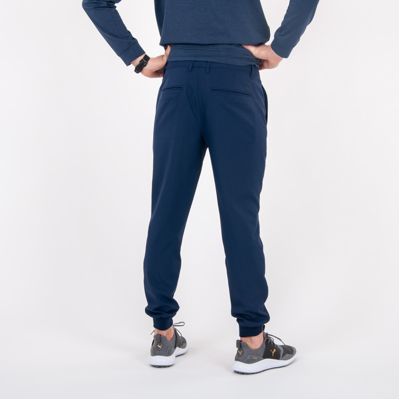 puma joggers navy blue