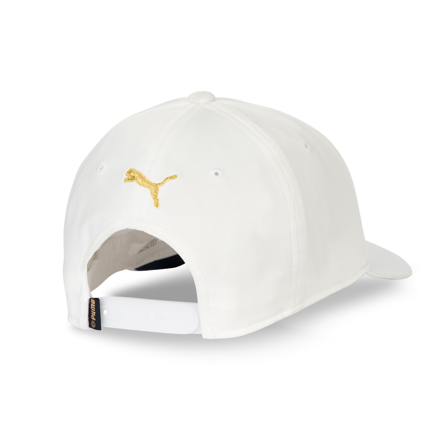 white and gold snapback