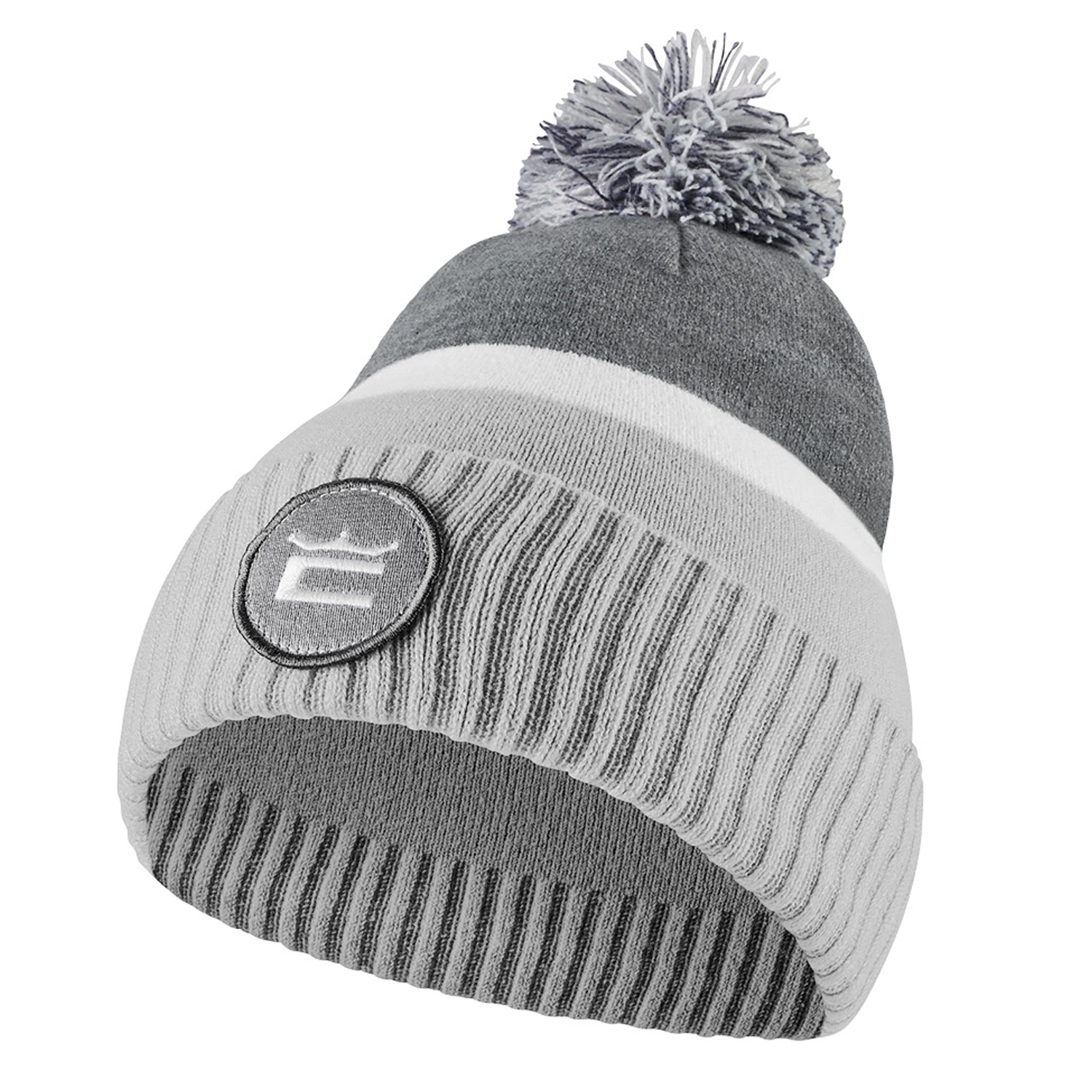 Cobra Crown C Pom Beanie Grå