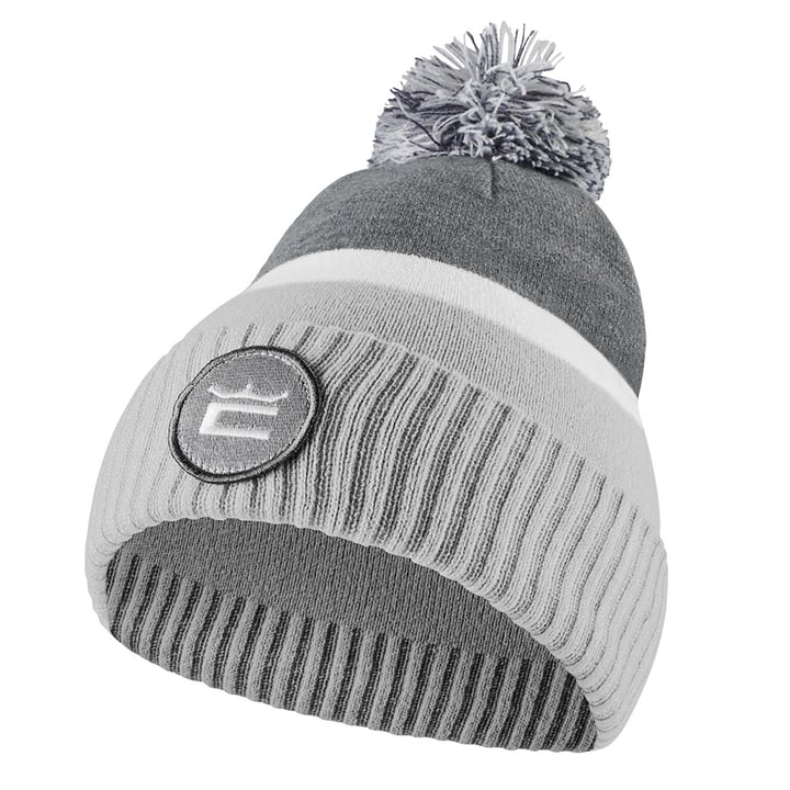 Crown C Pom Beanie Grå Cobra