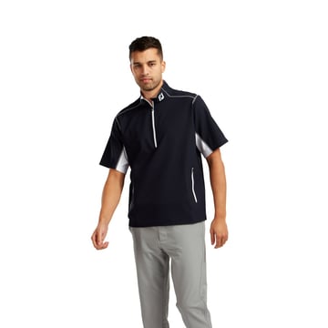 HZ S/S Windshirt Blå Hvid FootJoy