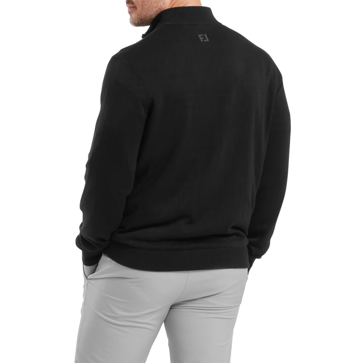 Drirelease Full-Zip Lined Sweater Svart FootJoy