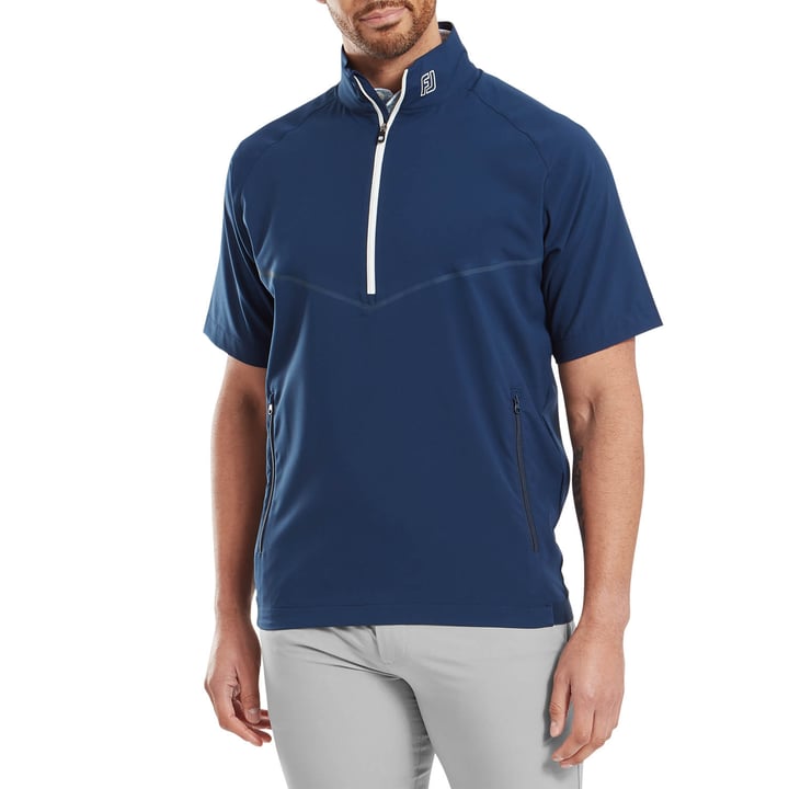 Zephyr Ss Windshirt Blå FootJoy