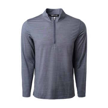 The Heater 1/4 Zip Svart Travis Mathew