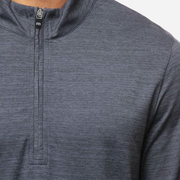 The Heater 1/4 Zip Svart Travis Mathew