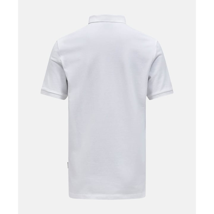 M Classic Cotton Polo Vit Peak Performance