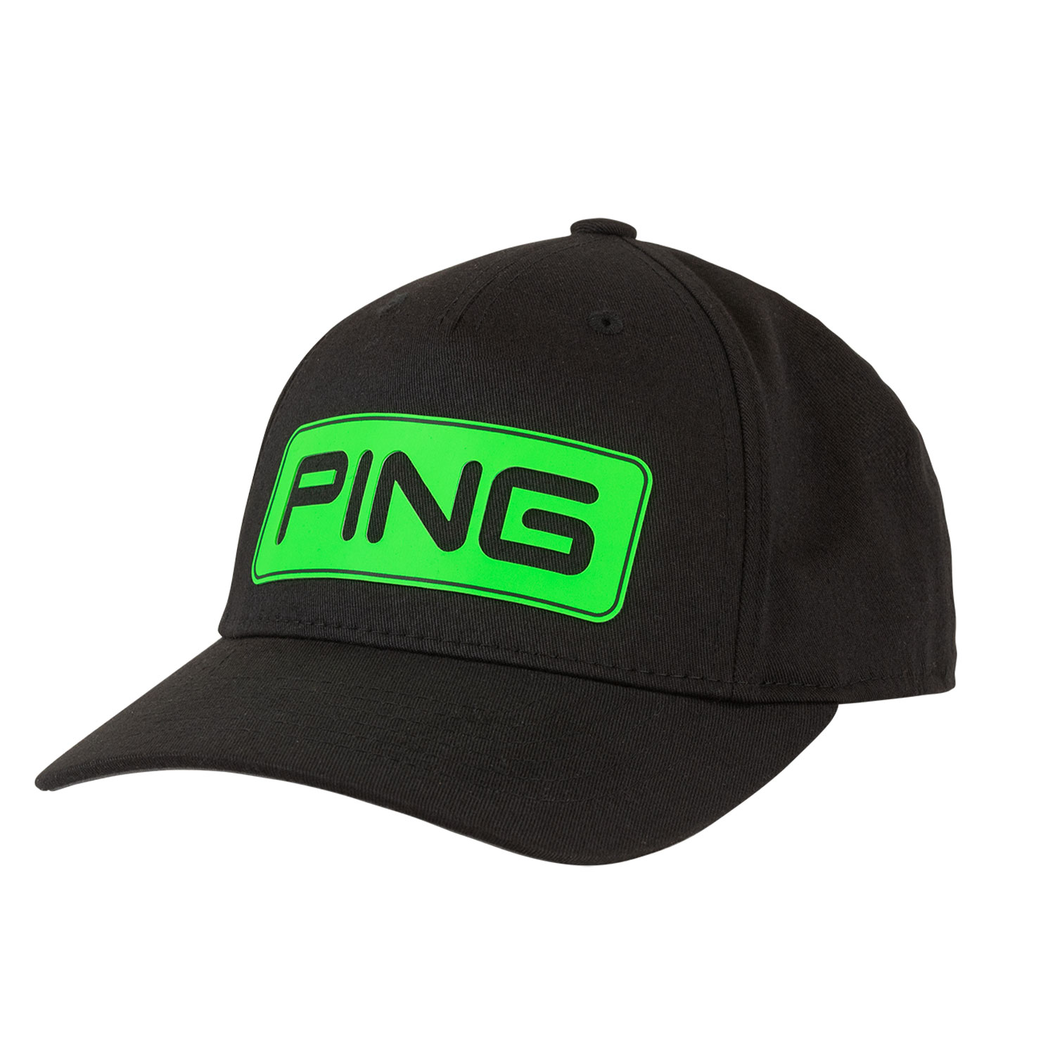 black ping hat