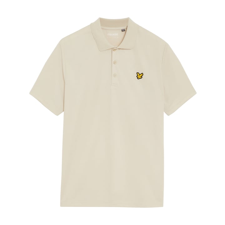 Golf Tech Polo Beige Lyle & Scott