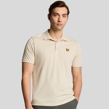 Golf Tech Polo Beige Lyle & Scott