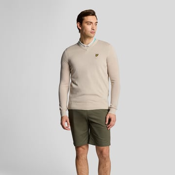 V-Neck Merino Blend Beige Lyle & Scott