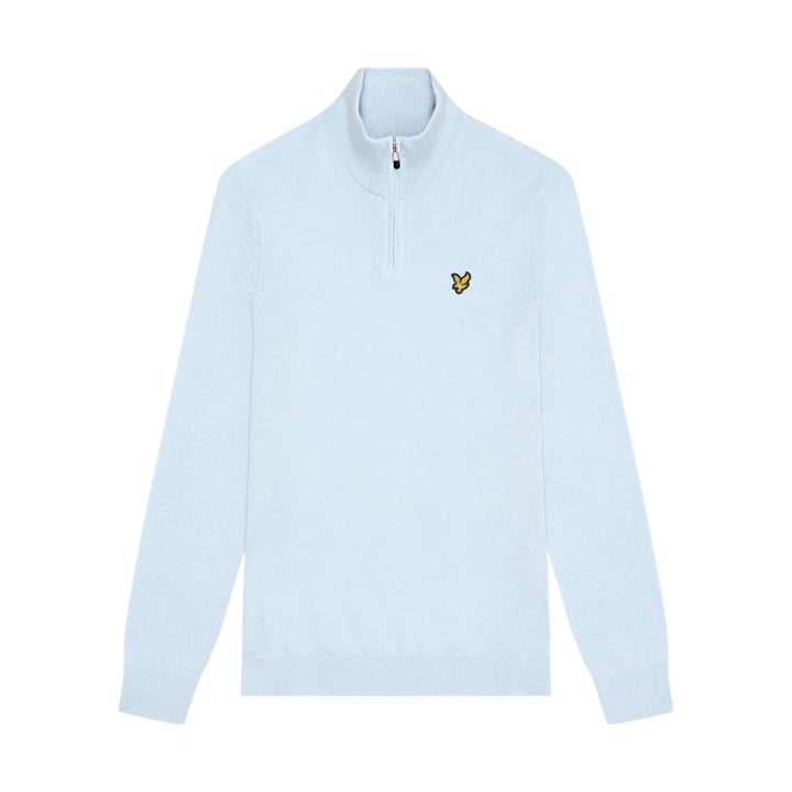 Merino Blend Quarter Zip Lyle & Scott