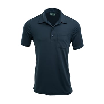 Dublin Pocket Polo Blau Seve