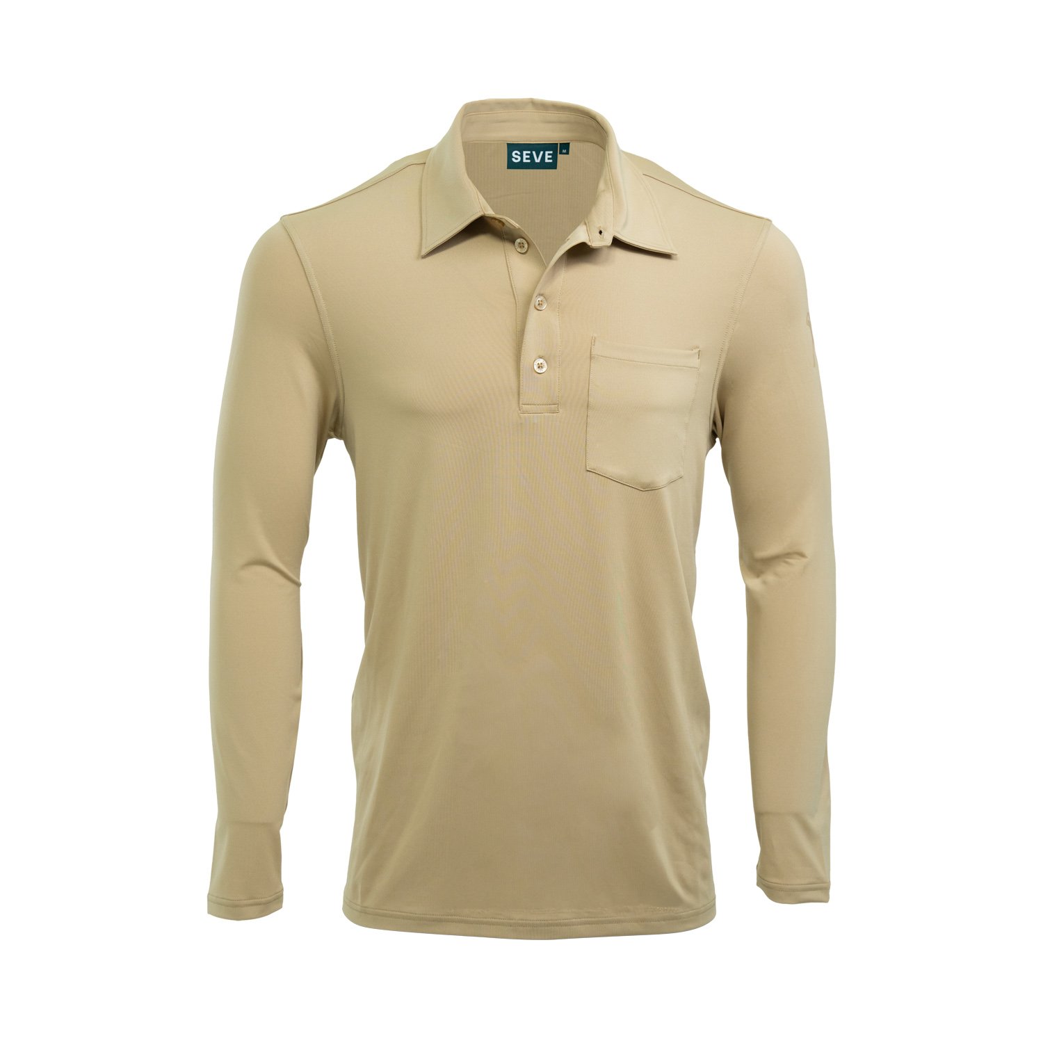 Yokohama Pocket Polo LS Beige