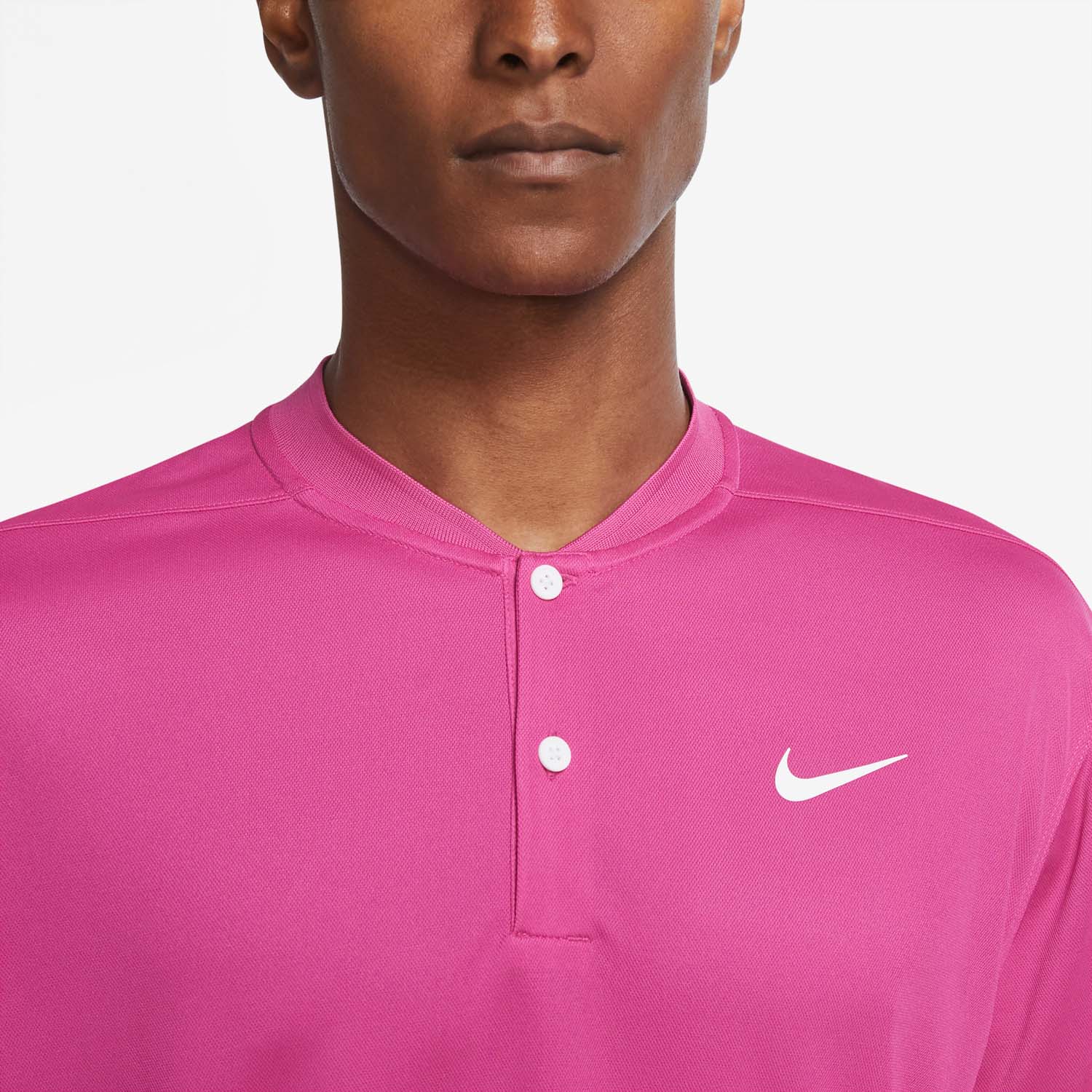 nike golf polo pink