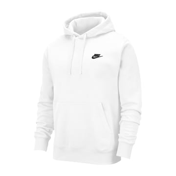 Sportswear Club Fleece Hood Weiß Nike