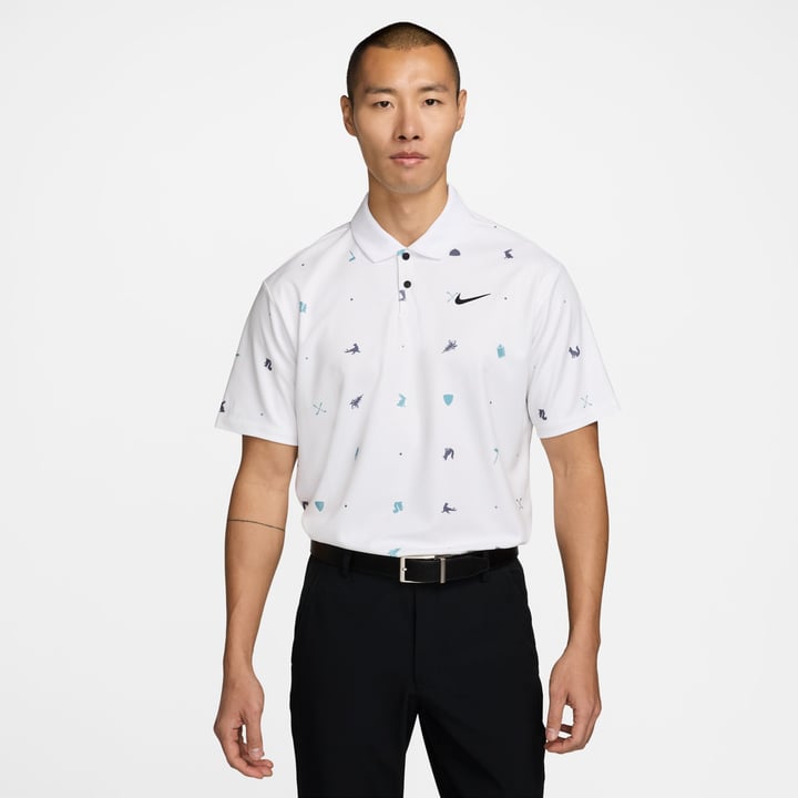 Tour M Dri-Fit Golf Polo Vit Nike