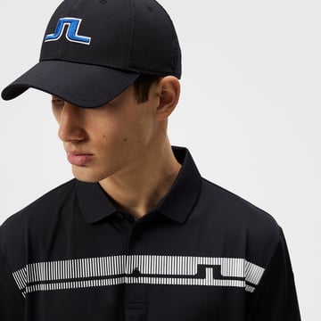 Klas Regular Fit Golf Polo Schwarz J.Lindeberg