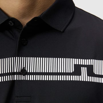 Klas Regular Fit Golf Polo Schwarz J.Lindeberg