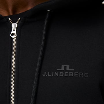 Alpha Zip Hood Musta J.Lindeberg