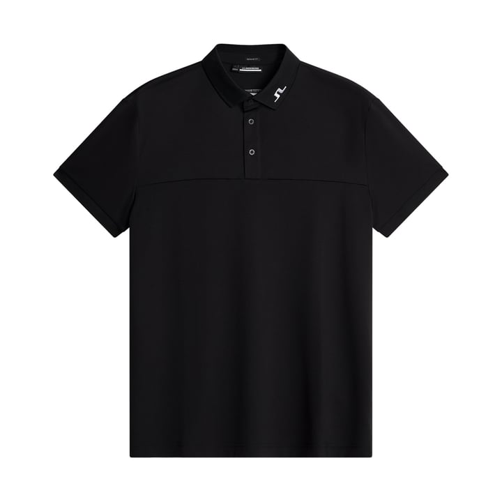 Jeff Reg Fit Polo Sort J.Lindeberg