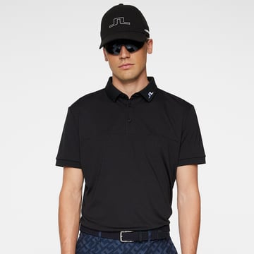 Jeff Reg Fit Polo Sort J.Lindeberg