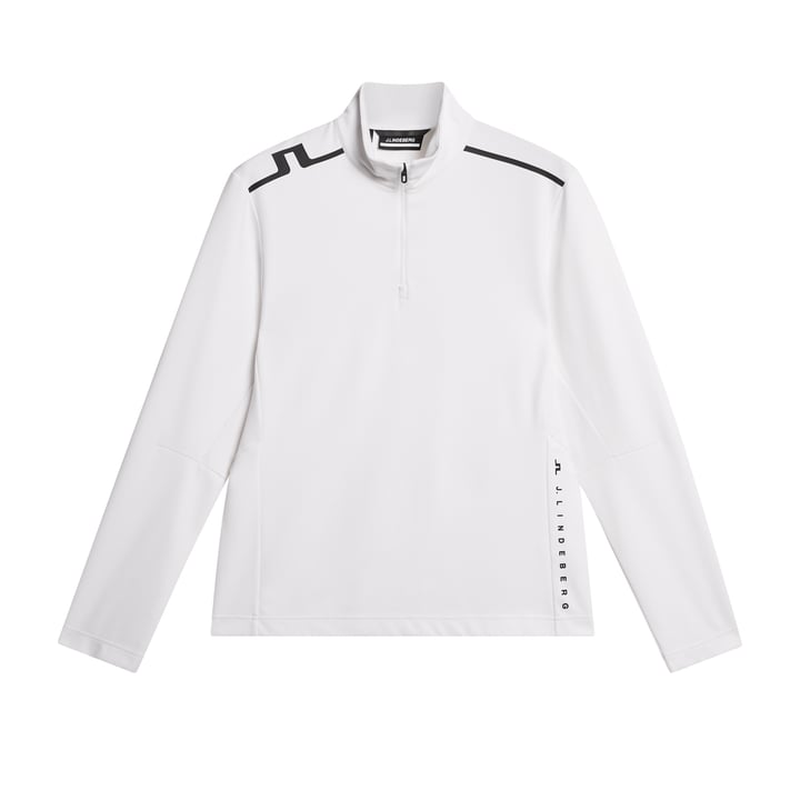 Leon Quarter Zip Mid Layer Vit J.Lindeberg