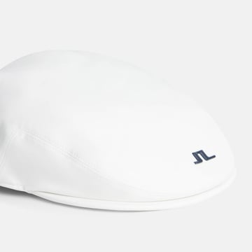 Campbell Flat Cap White J.Lindeberg