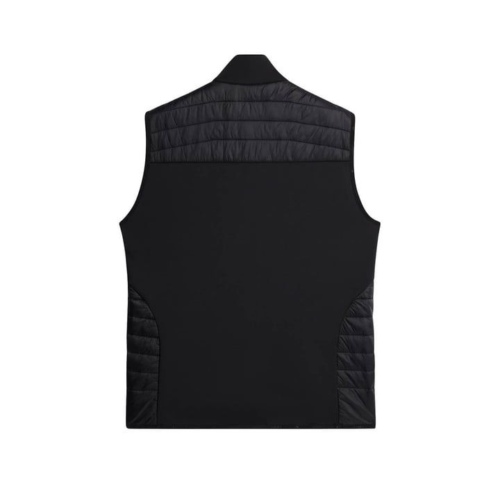 Holden Quilt Hybrid Vest Le noir J.Lindeberg