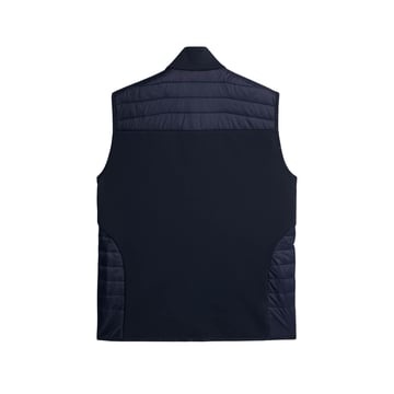 Holden Quilt Hybrid Vest Bleu J.Lindeberg