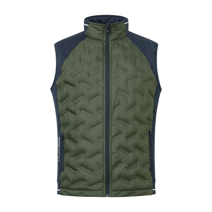 M Grove Hybrid Vest Grön Abacus