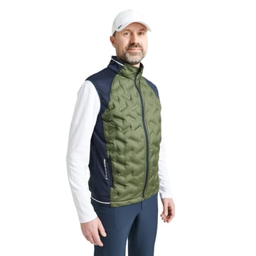 M Grove Hybrid Vest Grön Abacus