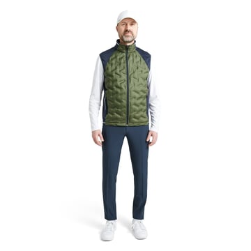 M Grove Hybrid Vest Grøn Abacus