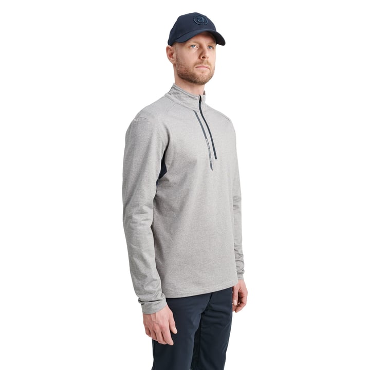 M Sherwood Halfzip Fleece Grå Abacus