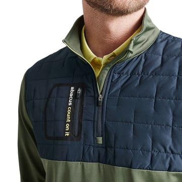 M Hoylake Thermo Midlayer Grün Abacus