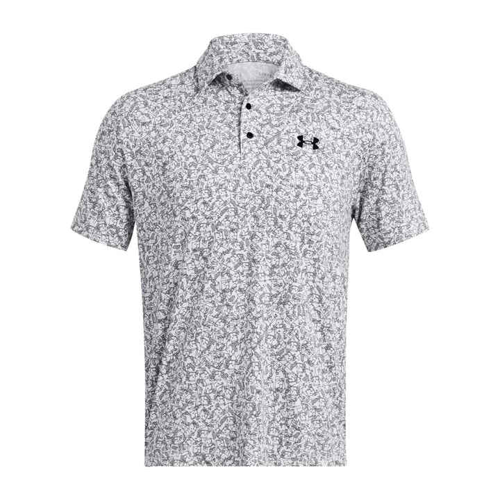 Playoff 3.0 Polo Vit Svart Under Armour