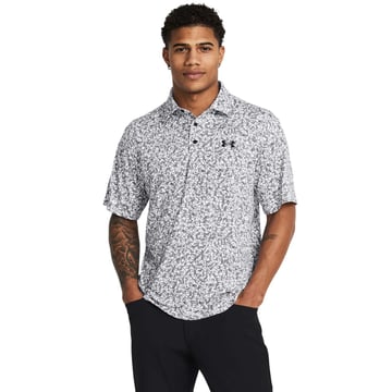 Playoff 3.0 Polo Vit Svart Under Armour