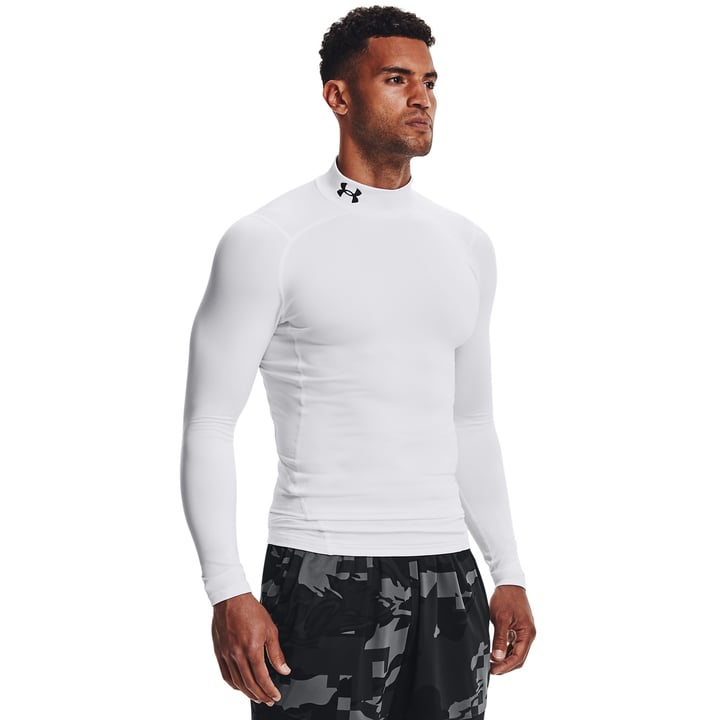 CG Armour Comp Mock Metallic Valkoinen Under Armour