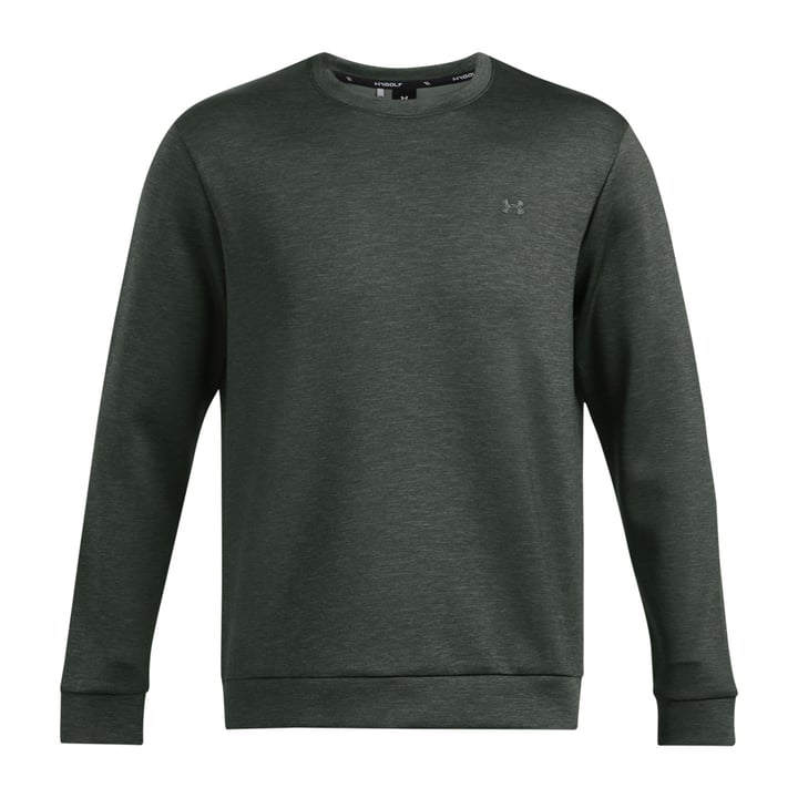 Drive Midlayer Crew Metallic Grön Under Armour