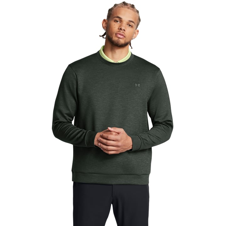 Drive Midlayer Crew Metallic Grøn Under Armour