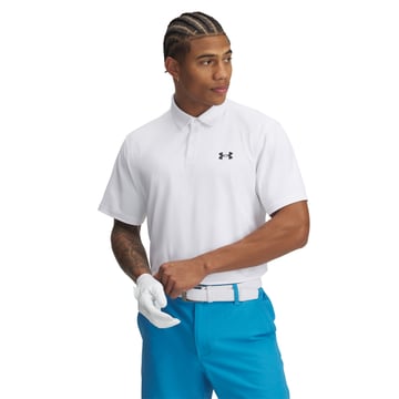 T2G Pique Polo Hvid Under Armour