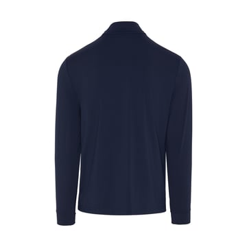 OP L/S 1/4 Zip Technica Blå Original Penguin